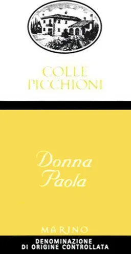 Colle Picchioni Picchioni Marino Donna Paolo