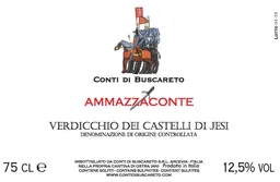 Conti di Buscareto Verdicchio dei Castelli di Jesi Ammazzaconte