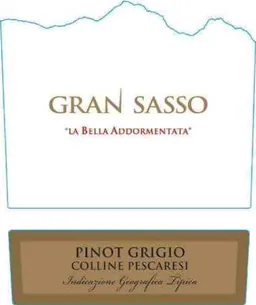 Gran Sasso La Bella Addormentata Pinot Grigio