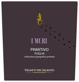 Vigneti del Salento 'I Muri' Primitivo