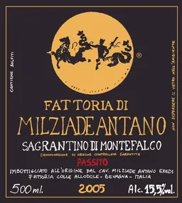 Sagrantino di Montefalco Passito