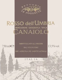 Rosso dell'Umbria Canaiolo