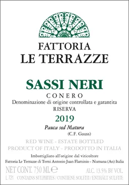 Conero Riserva Sassi Neri
