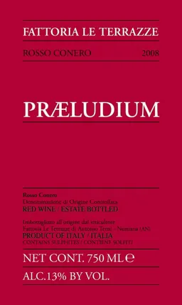 Rosso Conero Praeludium