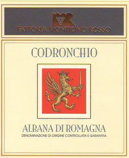 Fattoria Monticino Rosso Albana di Romagna Codronchio