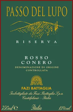 Rosso Conero Passo del Lupo Riserva