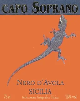 Sicilia Capo Soprano Nero d'Avola