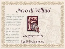 Salento Nero di Velluto Negroamaro