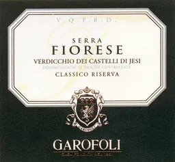 Verdicchio dei Castelli di Jesi Serra Fiorese Classico Riserva