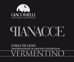 Giacomelli Vermentino Colli di Luni Pianacce