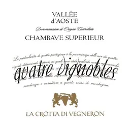 La Crotta di Vigneron Valle d'Aosta Chambave Superieur Quatre Vignobles