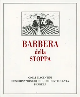 Colli Piacentini Barbera della Stoppa