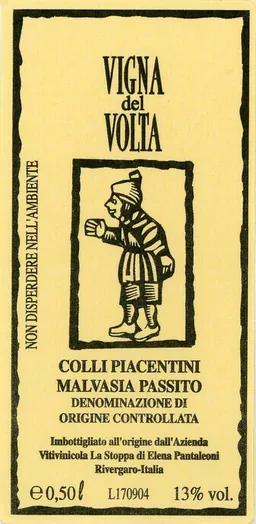 Colli Piacentini Vigna del Volta Malvasia Passito