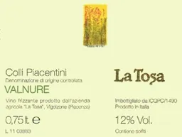 Colli Piacentini Valnure