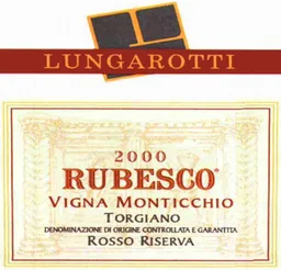 Vigna Monticchio Rubesco Riserva