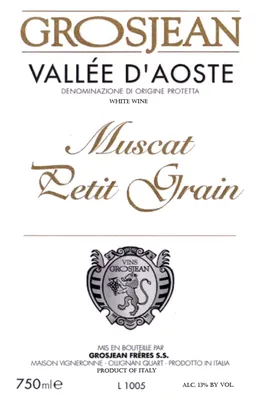 Grosjean Frères Muscat Petit Grain