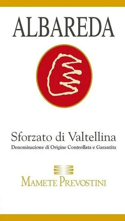 Sforzato di Valtellina Albareda