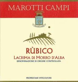 Lacrima di Morro d'Alba Rubico