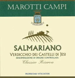 Verdicchio dei Castelli di Jesi Salmariano Riserva Classico