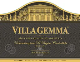 Masciarelli Villa Gemma Montepulciano d'Abruzzo Riserva