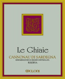 Meloni Vini Cannonau di Sardegna Le Ghiaie