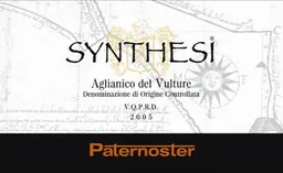 Paternoster Aglianico del Vulture Synthesi