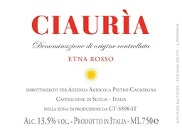 Ciauria Etna Rosso