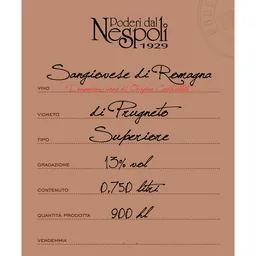 Poderi dal Nespoli Prugneto