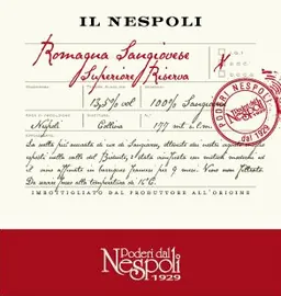 Poderi dal Nespoli Sangiovese di Romagna Superiore Riserva Il Nespoli