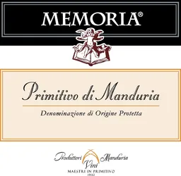 Primitivo di Manduria Memoria