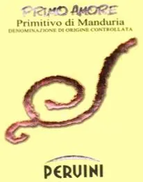 Primitivo di Manduria Dolce Naturale Pervini Primo Amore