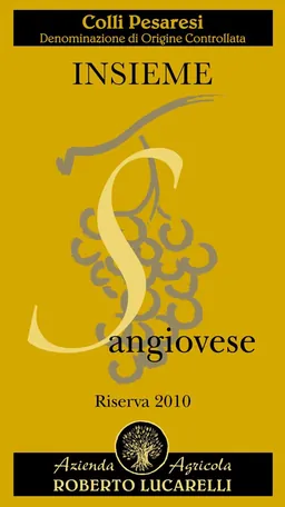 Colli Pesaresi Insieme Riserva Sangiovese