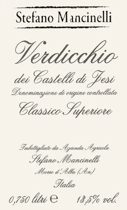 Verdicchio dei Castelli di Jesi Classico Superiore