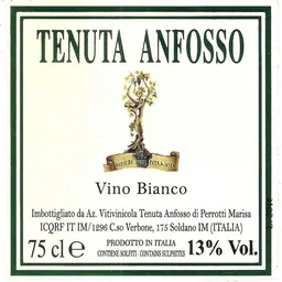 Tenuta Anfosso Vino Bianco Antea