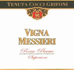 Rosso Piceno Superiore Vigna Messieri