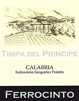 Tenuta Ferrocinto Calabria Timpa del Principe Bianco