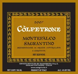 Sagrantino di Montefalco Colpetrone