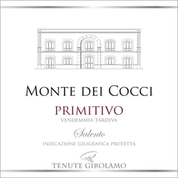 Salento Monte dei Cocci Primitivo