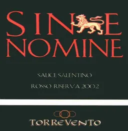 Salice Salentino Sine Nomine Riserva
