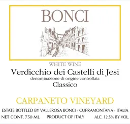 Bonci Verdicchio dei Castelli di Jesi Viatorre