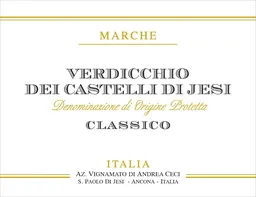Verdicchio dei Castelli di Jesi Classico