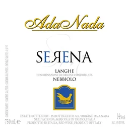Ada Nada Langhe Nebbiolo Serena