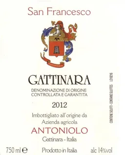 San Francesco Gattinara Riserva