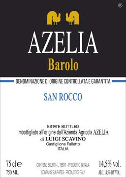 Azelia Barolo San Rocco