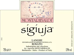 Montaribaldi Sigiuja Rosato