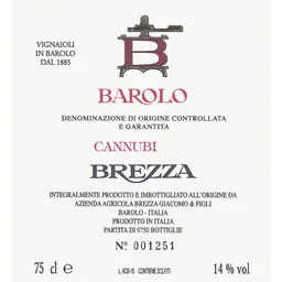 Barolo Cannubi