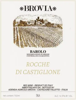 Brovia Barolo Rocche di Castiglione