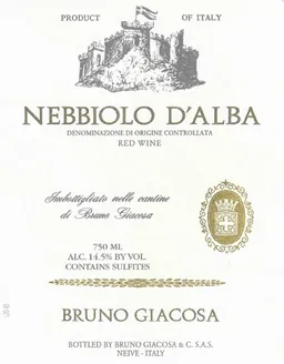 Nebbiolo d'Alba