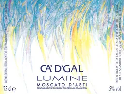Ca' D'Gal Moscato d'Asti Lumine