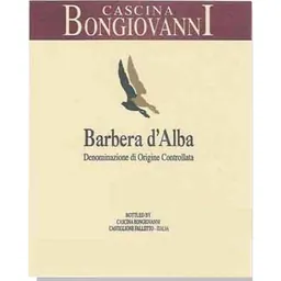 Cascina Bongiovanni Bongiovanni Barbera d'Alba